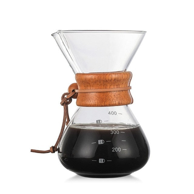 High Temperatures Glass Coffee Maker